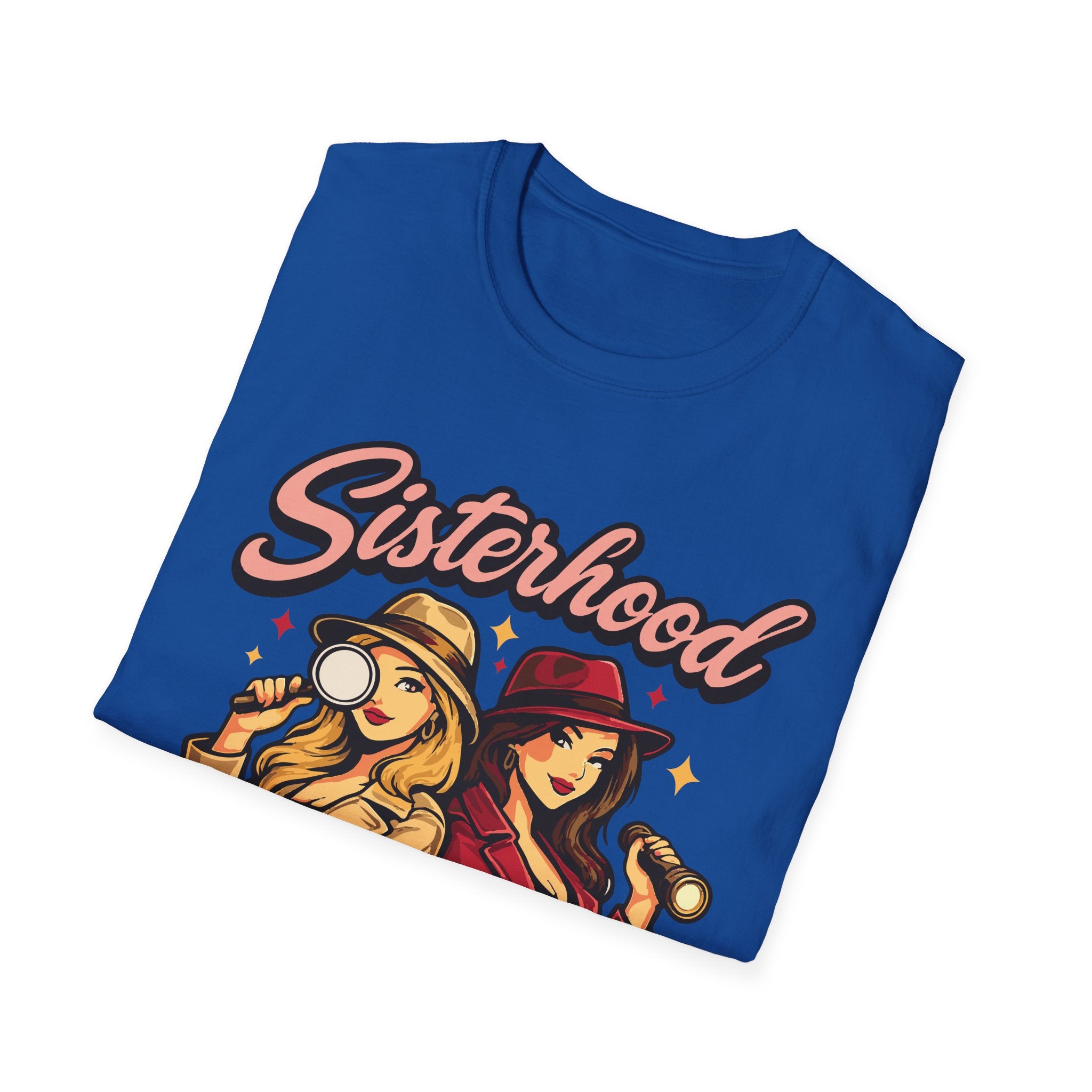 Sisterhood Sleuths T-Shirt — Detective Sisters Graphic Tee