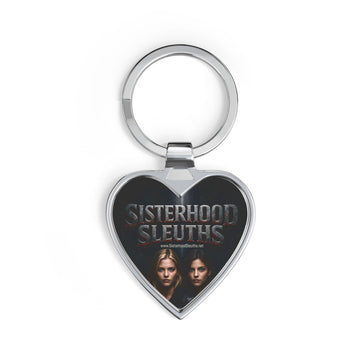 Sisterhood Sleuths Heart Keychain