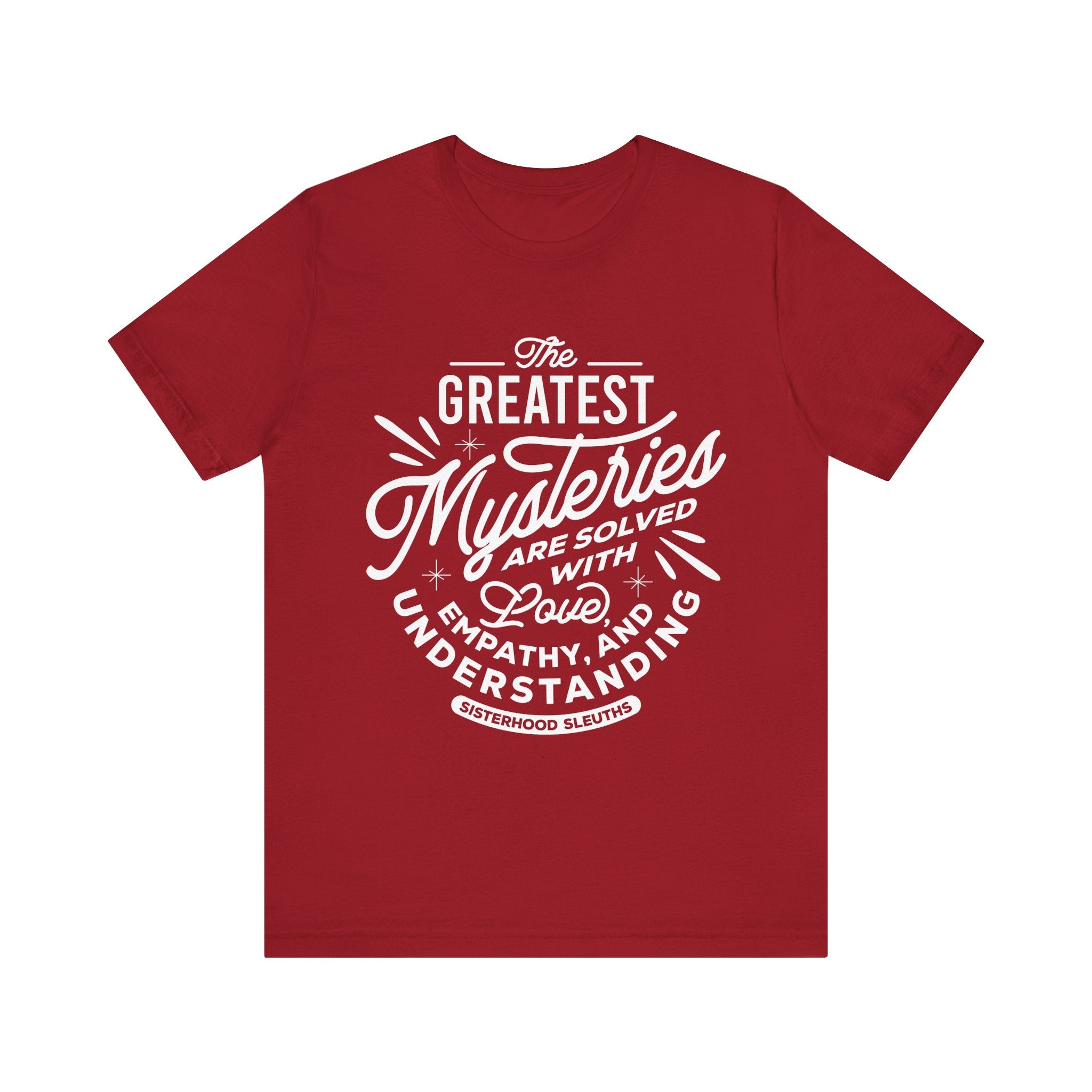 Empathy and Understanding Tee, Unisex Graphic Shirt, Motivational Quote T-Shirt