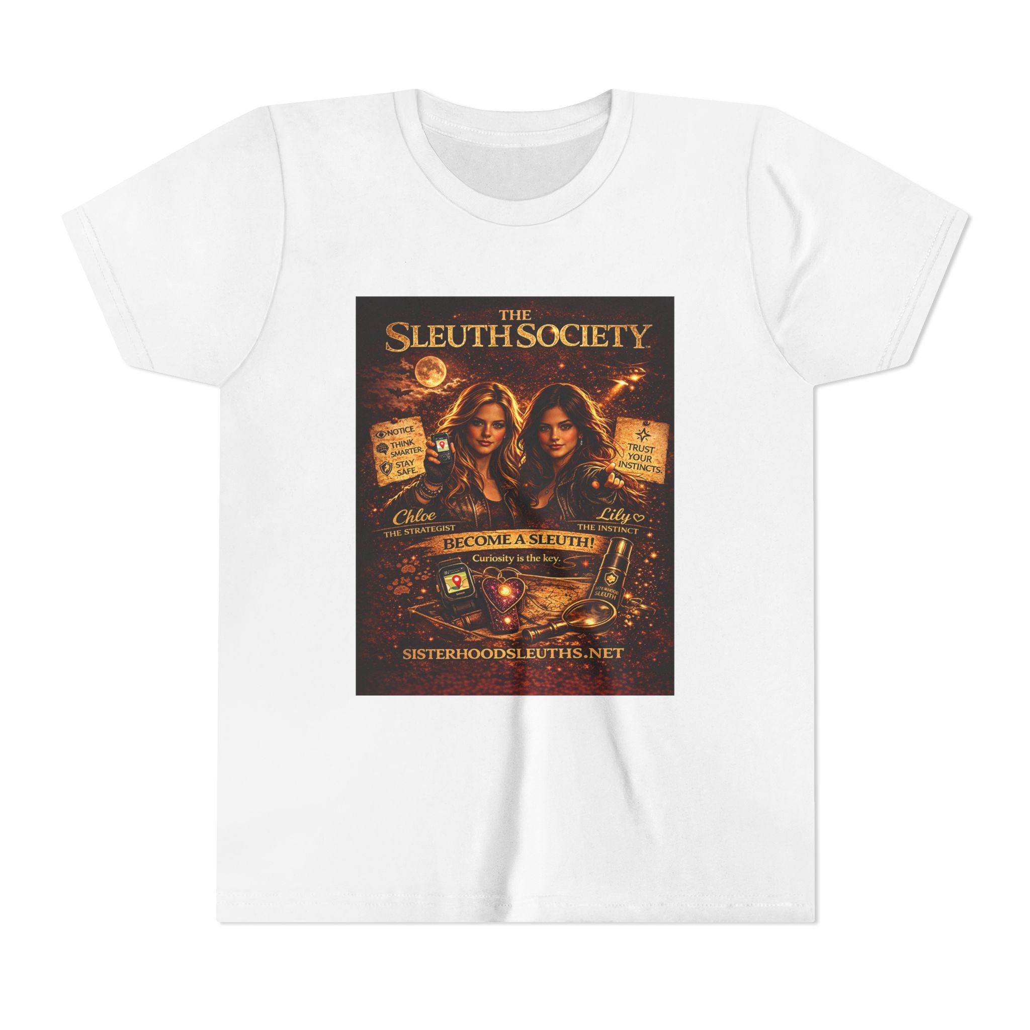 Youth Tee — The Sleuth Society Detective Club