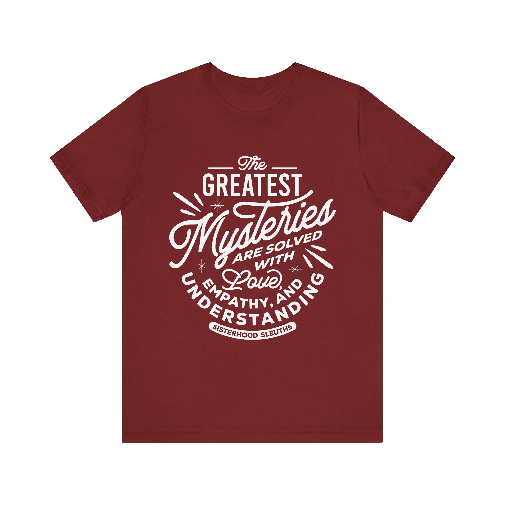 Empathy and Understanding Tee, Unisex Graphic Shirt, Motivational Quote T-Shirt