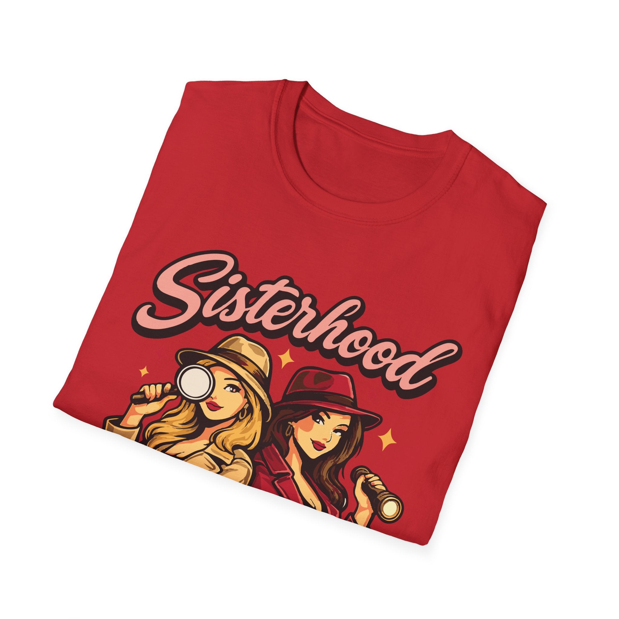 Sisterhood Sleuths T-Shirt — Detective Sisters Graphic Tee