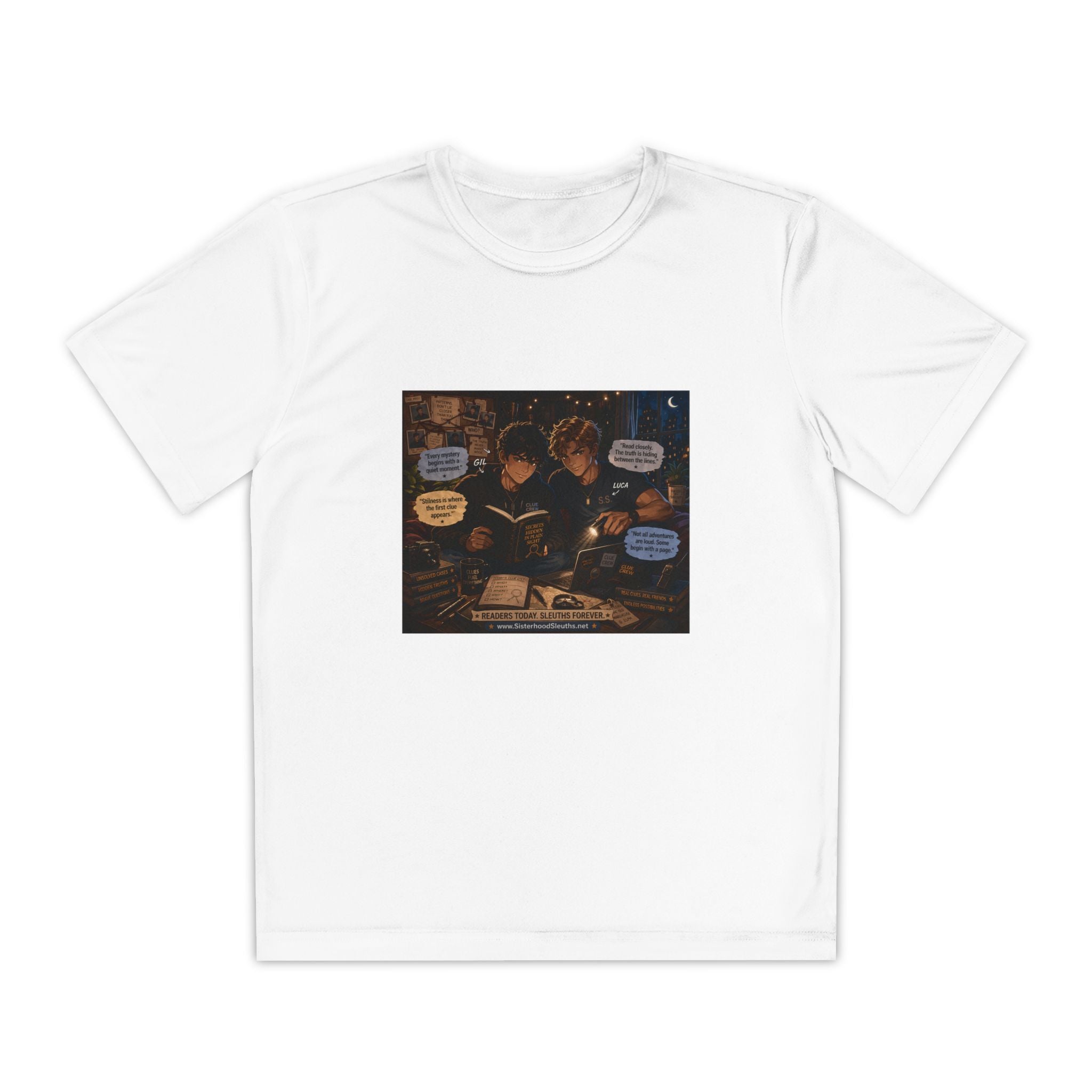 Youth Competitor Tee — Retro Comic Graphic T-Shirt