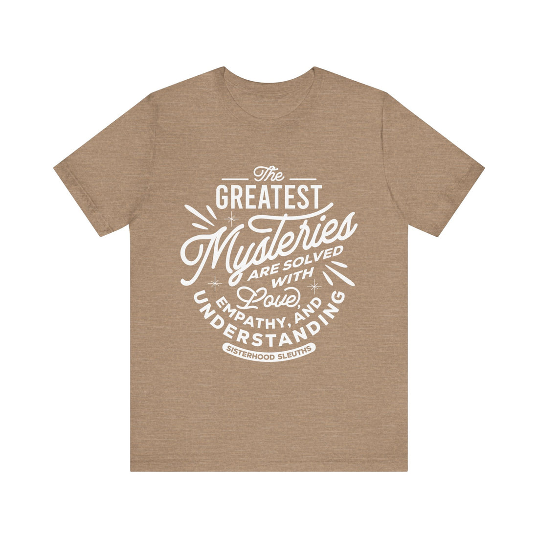 Empathy and Understanding Tee, Unisex Graphic Shirt, Motivational Quote T-Shirt