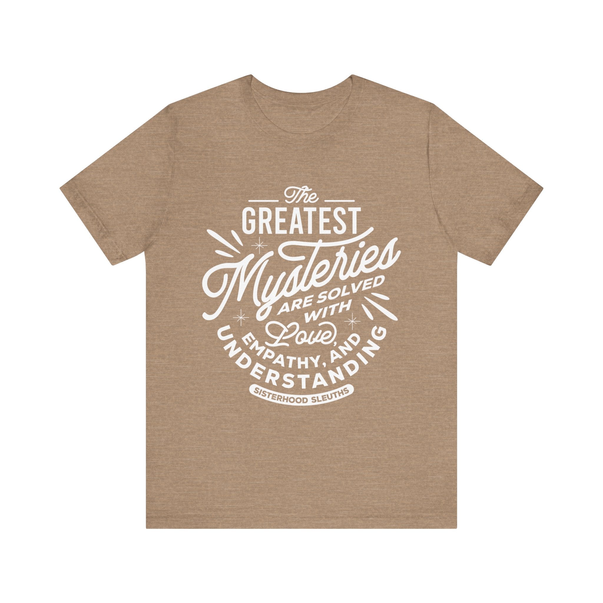 Empathy and Understanding Tee, Unisex Graphic Shirt, Motivational Quote T-Shirt