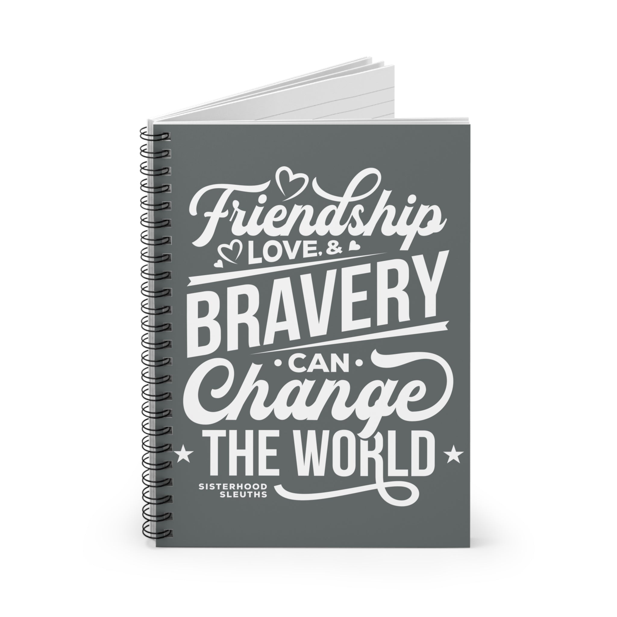 Empowering Spiral Notebook - Motivational Journal & Gift