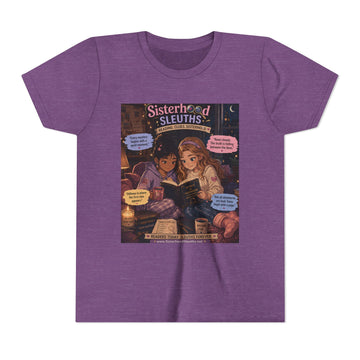 Youth Tee — "Sisterhood Sleuths" Cozy Mystery Book Club Graphic