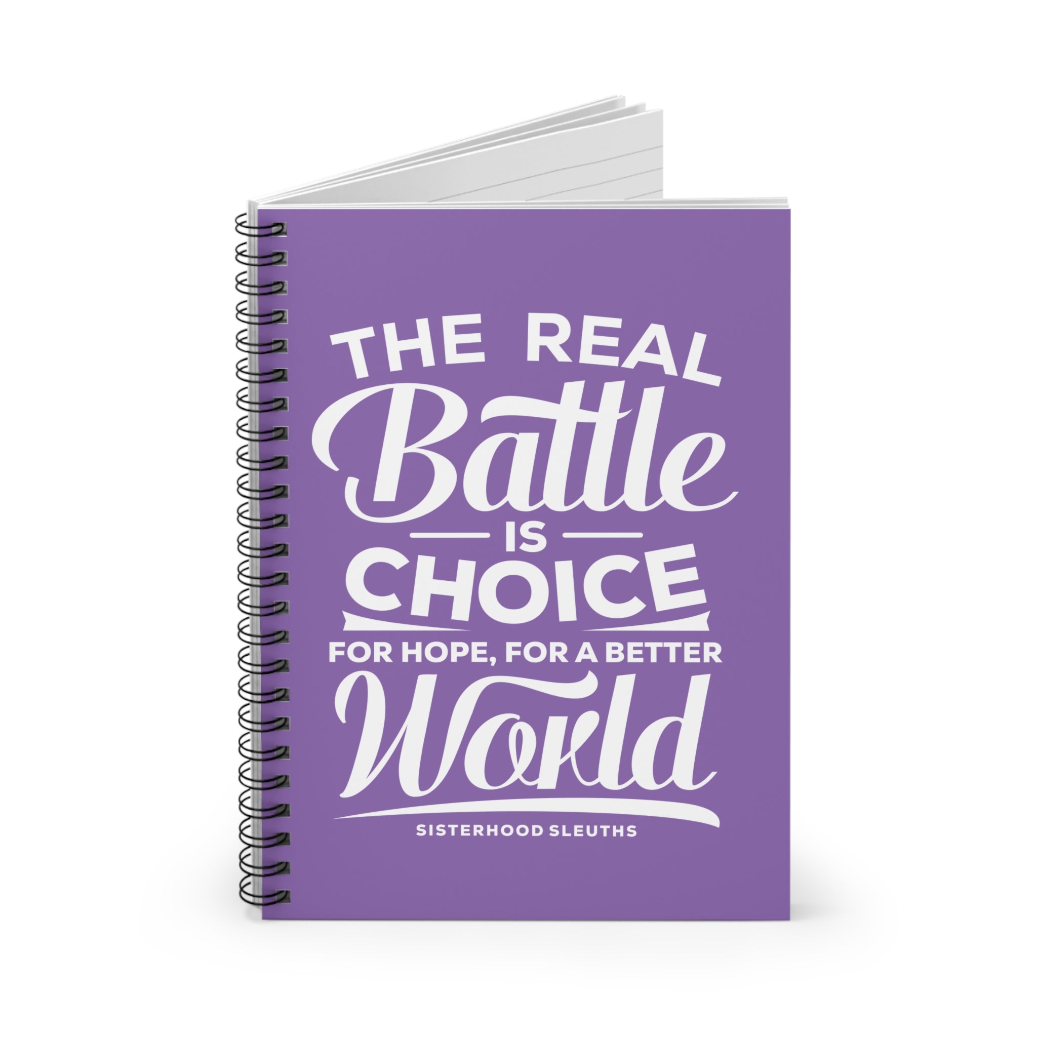 Empowering Spiral Notebook - Motivational Journal & Gift