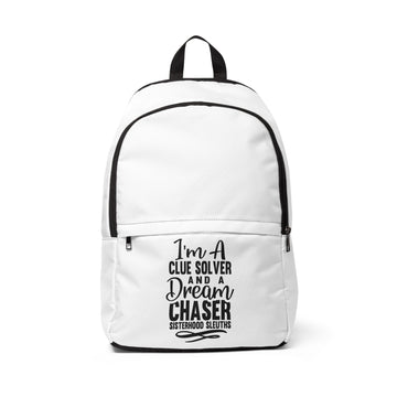 I'm A Clue Solver And A Dream Chaser - Backpack