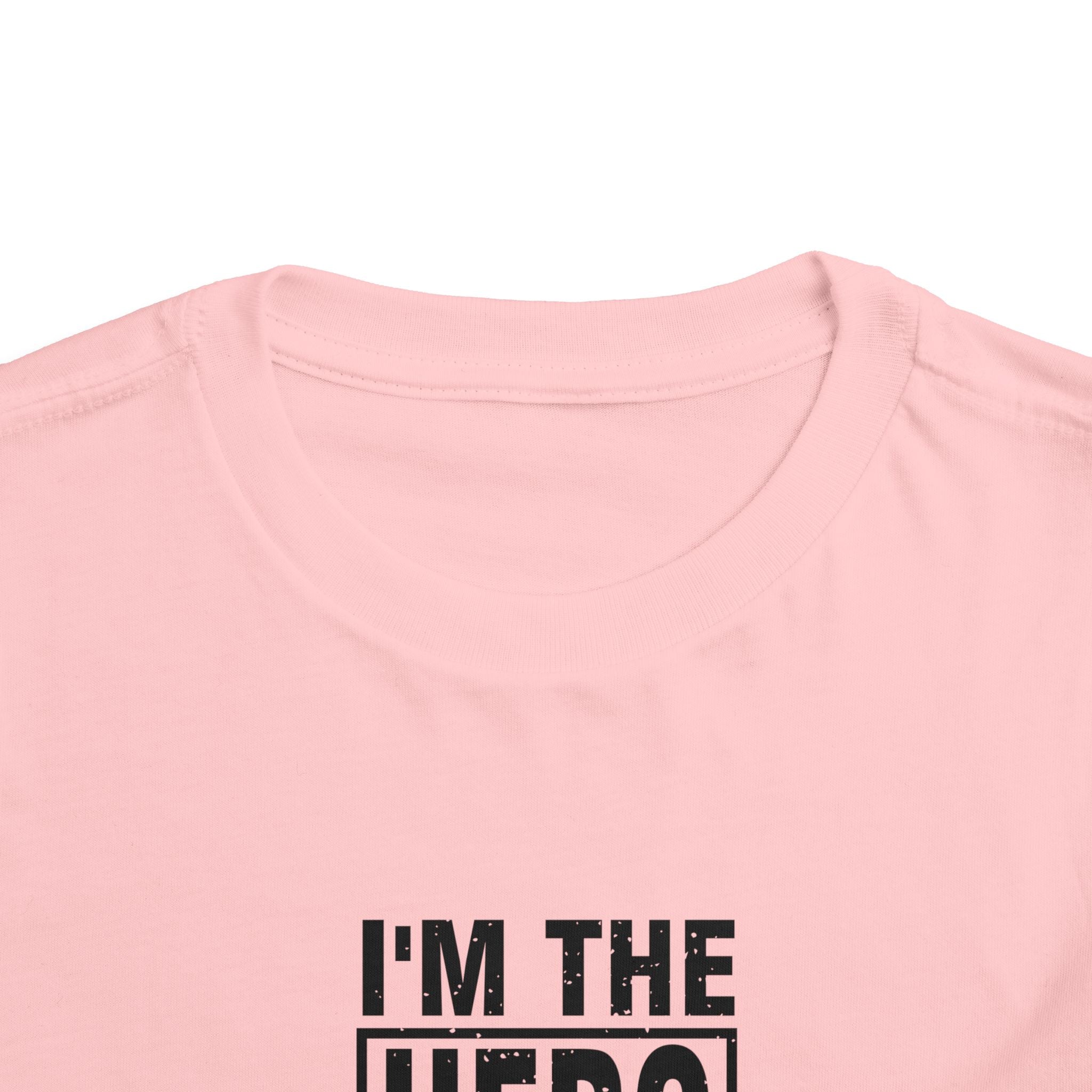 Toddler Tee — "I'm the Hero of My Own Story" Graphic Shirt