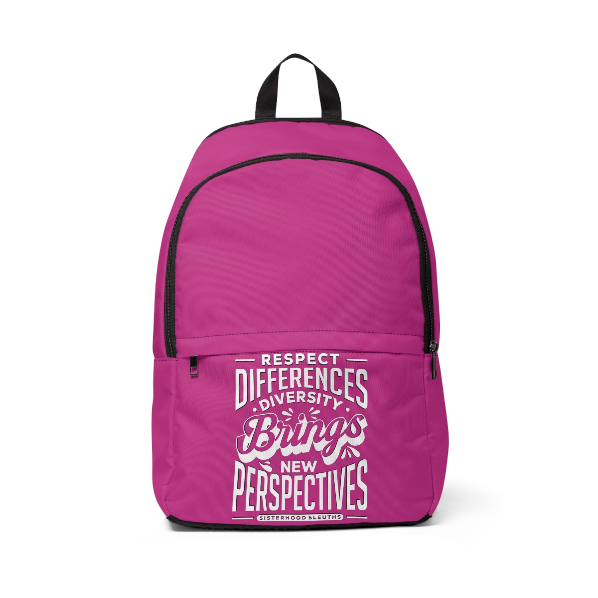Respect Differences Diversity Brings New Perspectives - Backpack