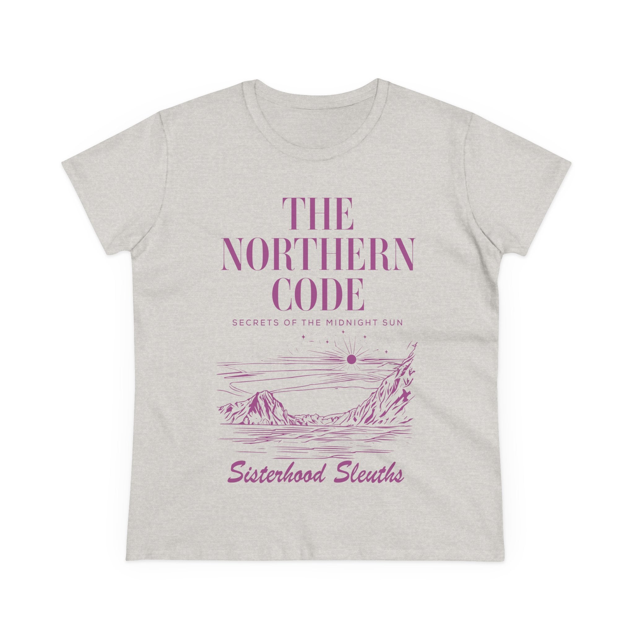 The Northern Code Tee — "Sisterhood Sleuths" Mystery Graphic Shirt