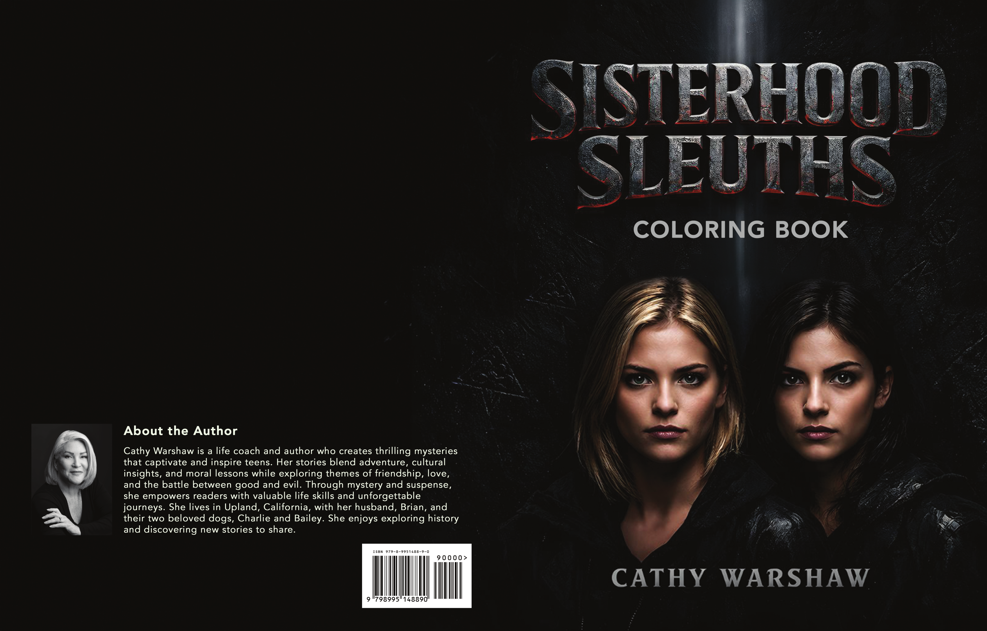 Sisterhood Sleuths Coloring Book